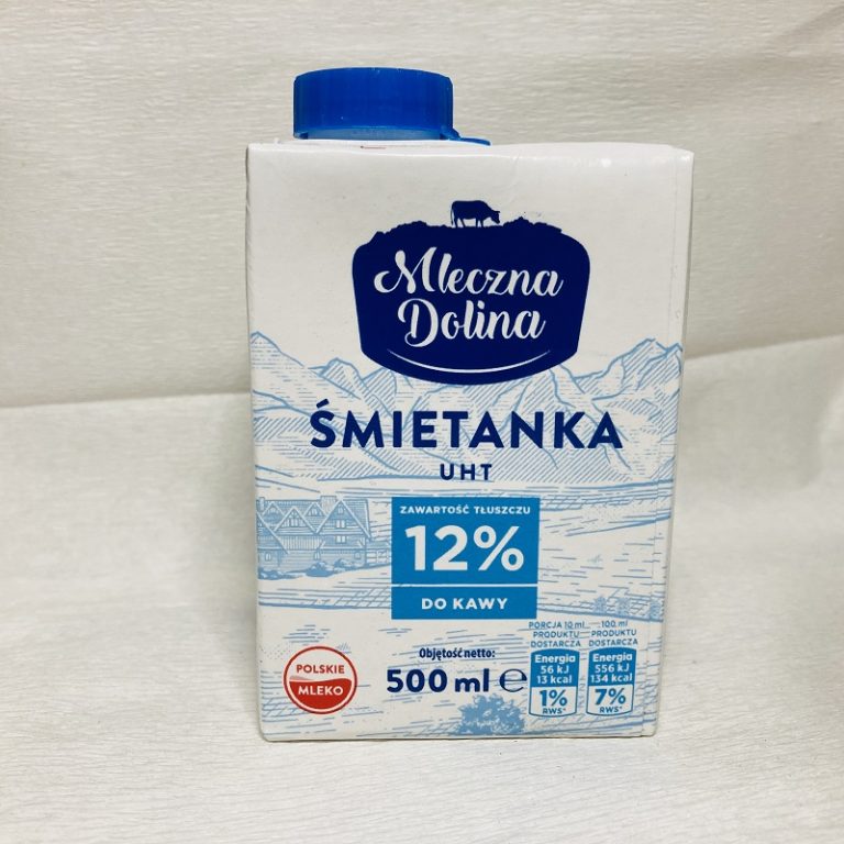 Сливки 12% Mlekovita 500мл — Felicita